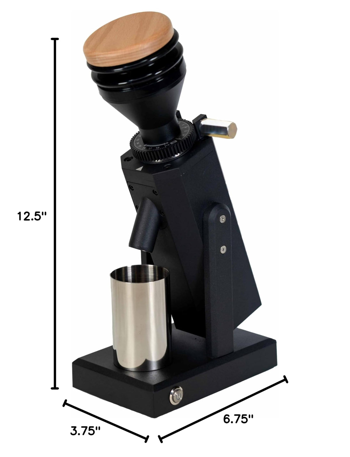 Single Dose Coffee Grinder with 40mm Stainless Steel Conical Burrs N325771