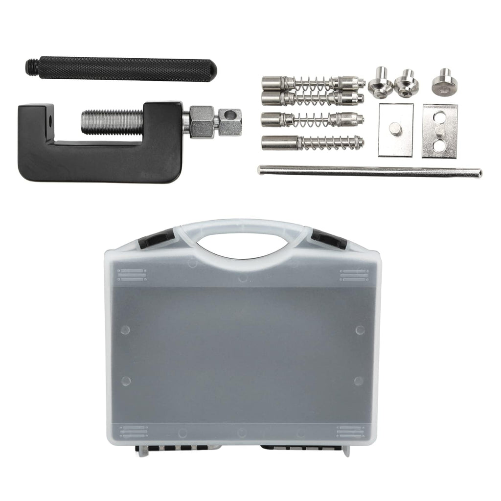 Motorcycle Chain Breaker Tool Set, 12-Piece Riveting Kit A5074