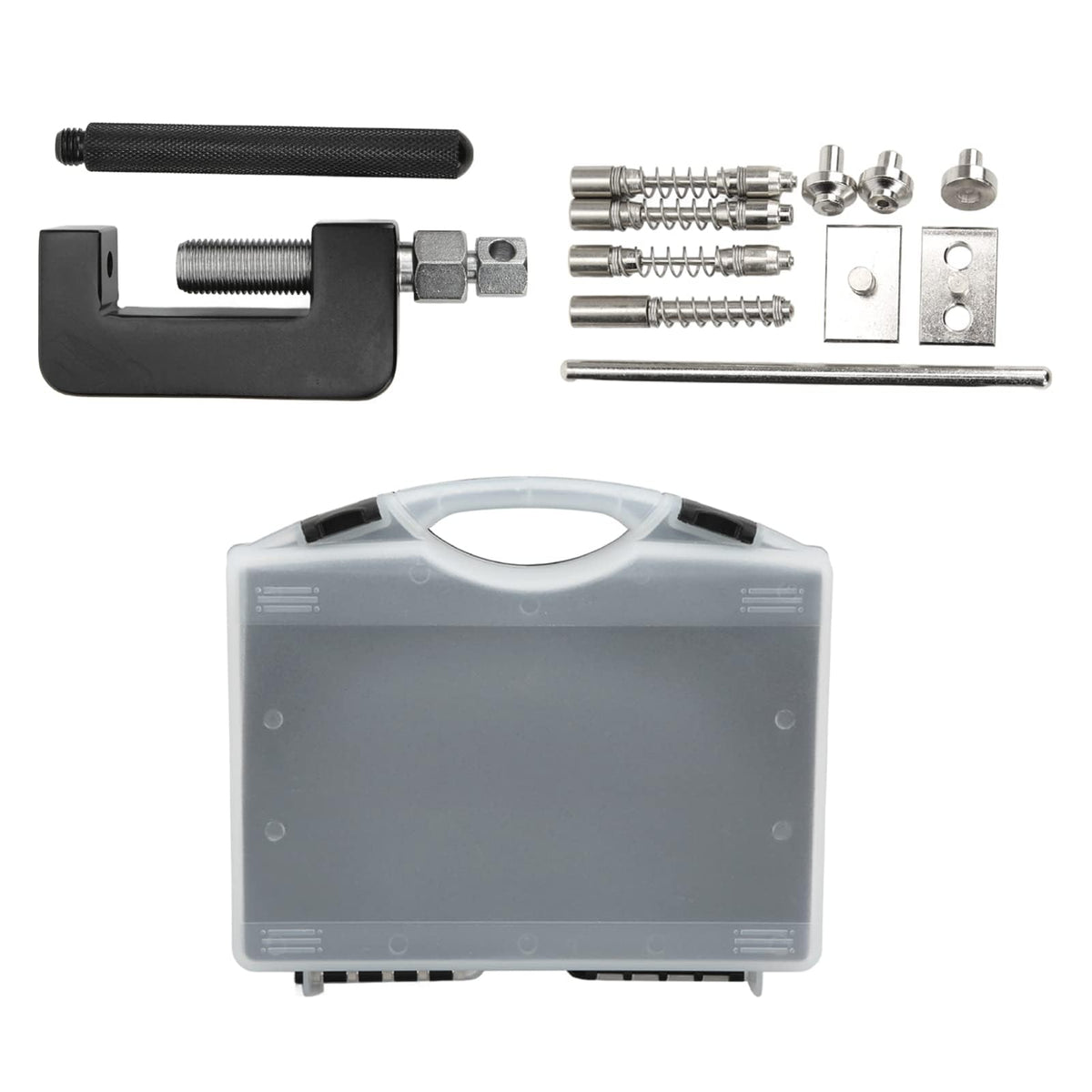 Motorcycle Chain Breaker Tool Set, 12-Piece Riveting Kit A5074