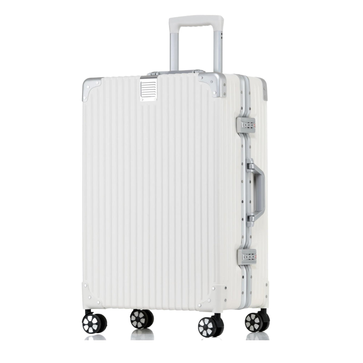 Zipperless Aluminum Frame 20 Inch Carry On Suitcase O1456