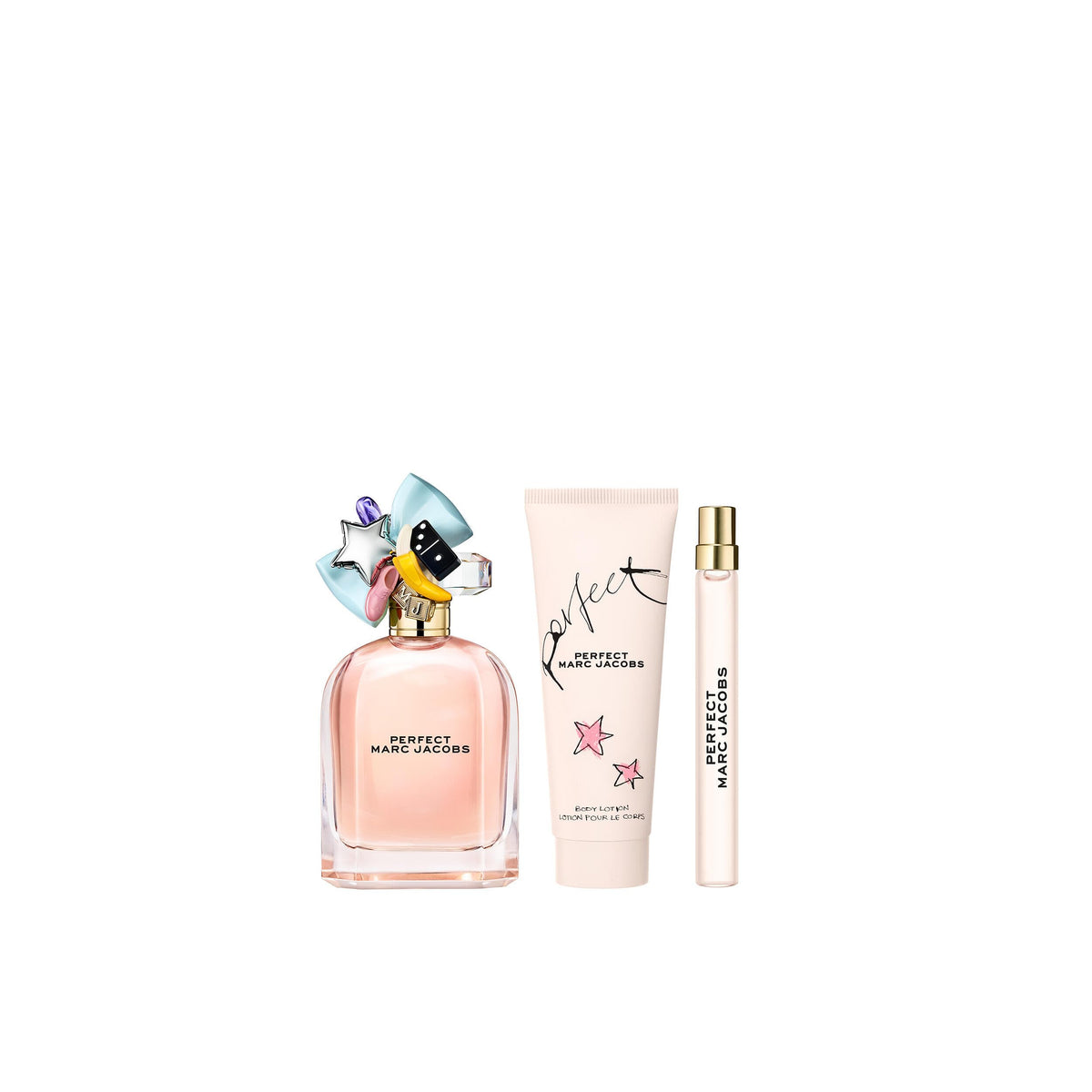 Eau de Parfum 3-Piece Gift Set, 3.3 oz, Body Lotion 2.5 oz, Travel Spray 0.33 oz Floral Perfume E25124