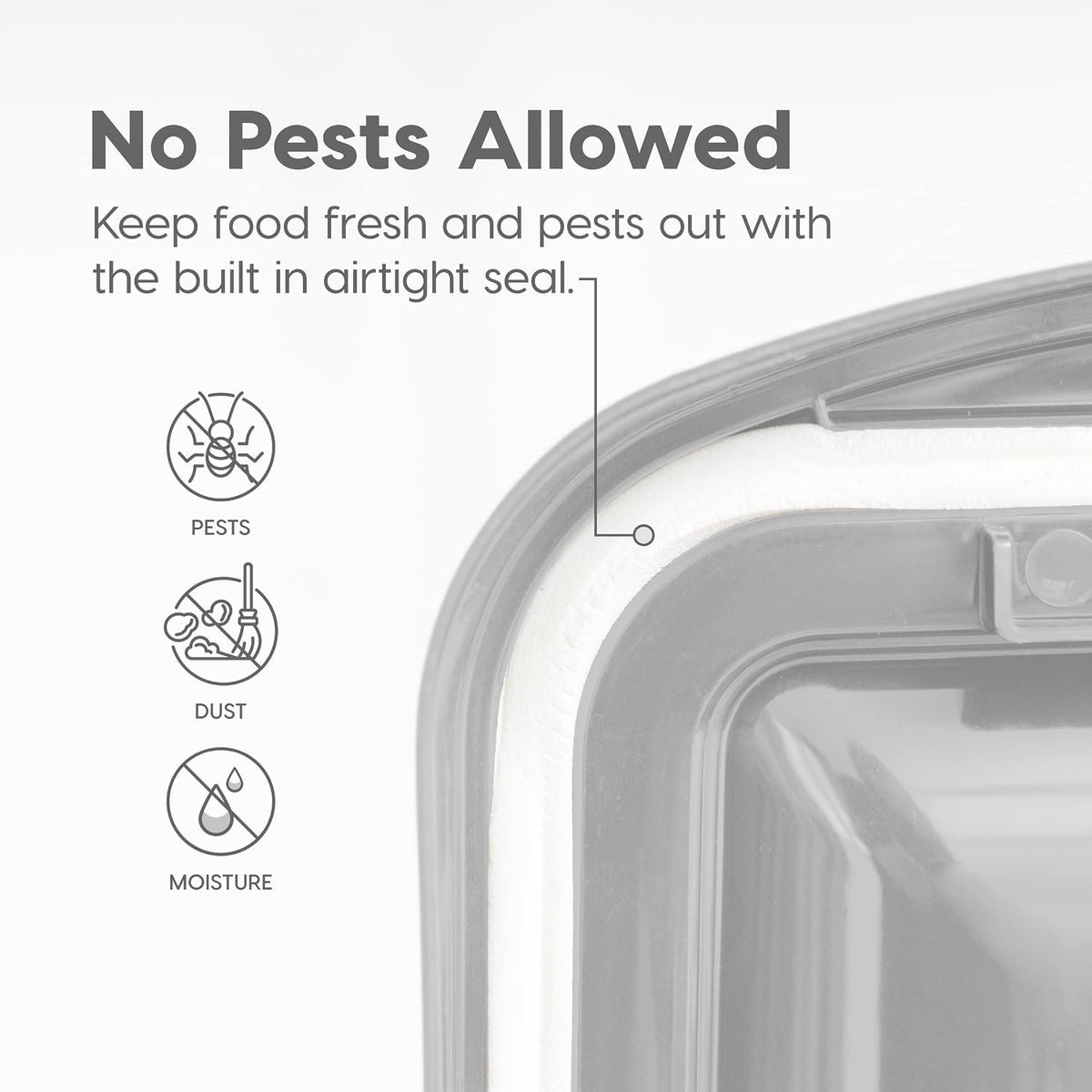 Dog Food Storage Container Up to 10 lbs O2867