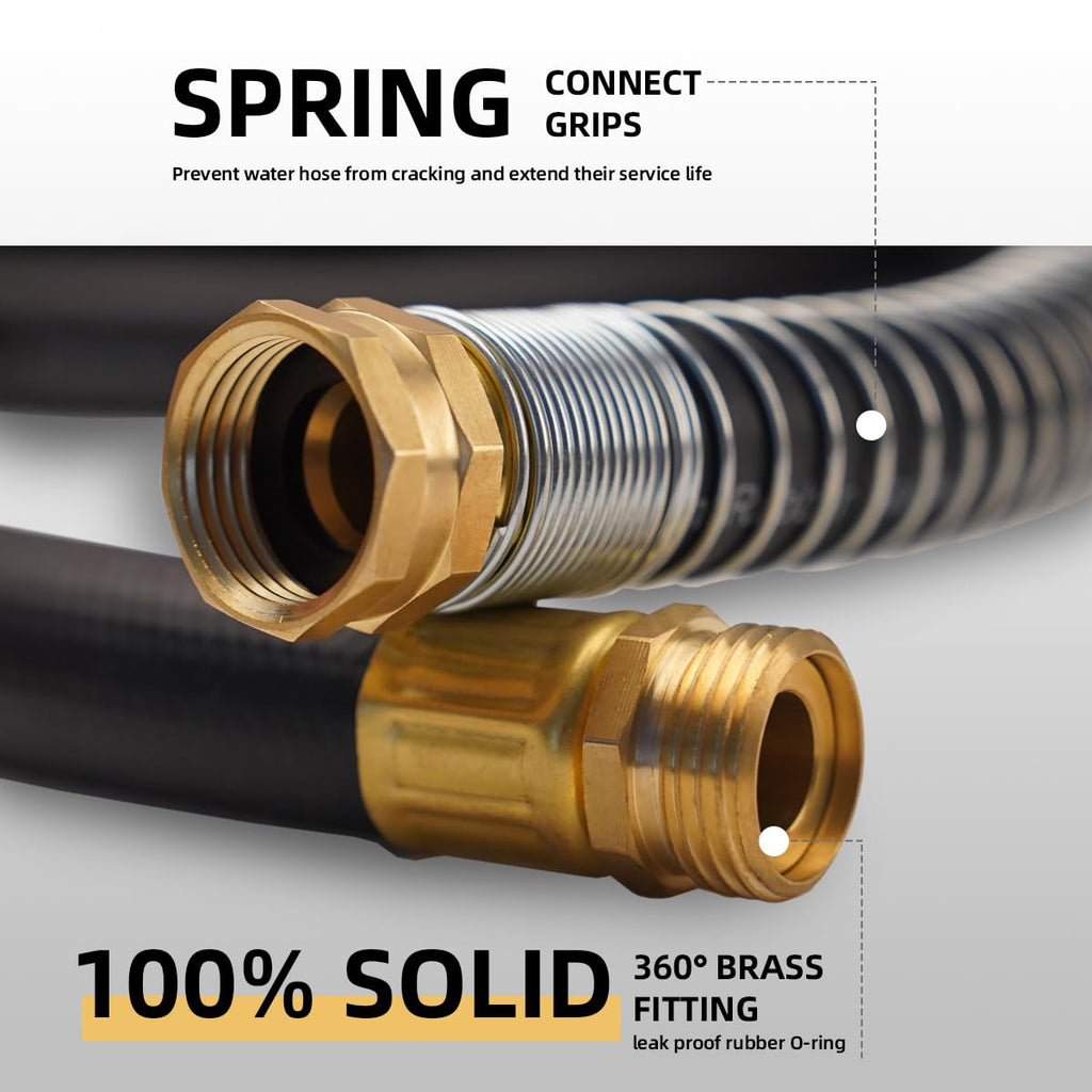 50FT Heavy Duty Rubber Garden Hose X248331