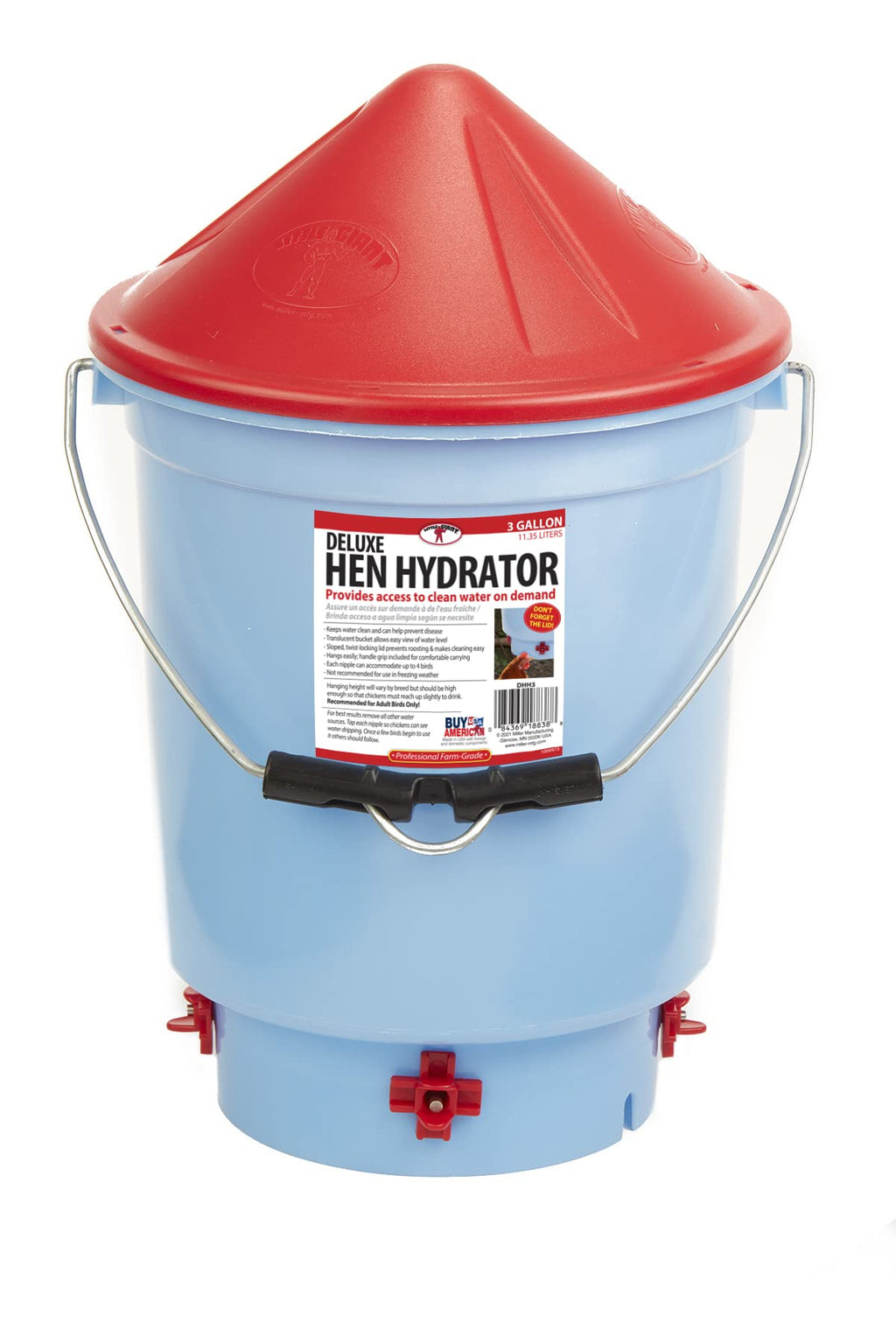 3 Gallon Chicken Waterer O786