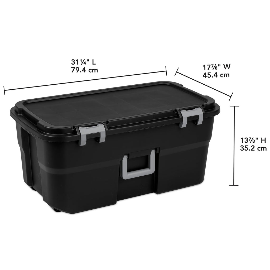 Wheeled Utility Container with Lid 22 Gallon S78328