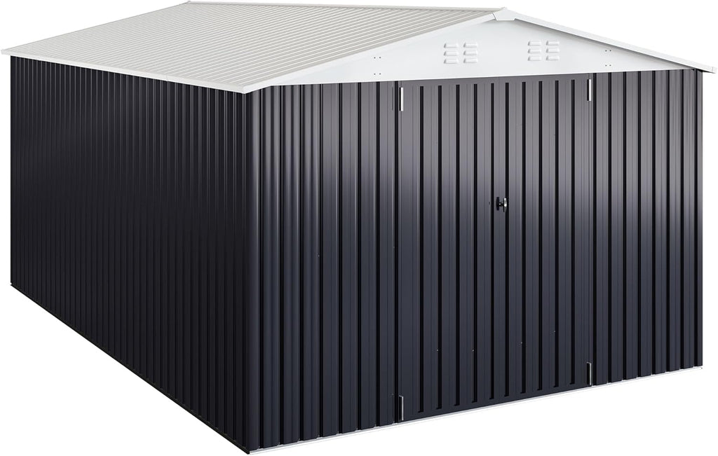 10x14 FT Metal Garden Storage Shed W325