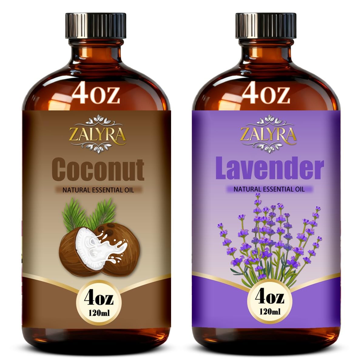 Coconut & Lavender Essential Oil 4 Fl Oz + 0.33 Fl Oz N467896