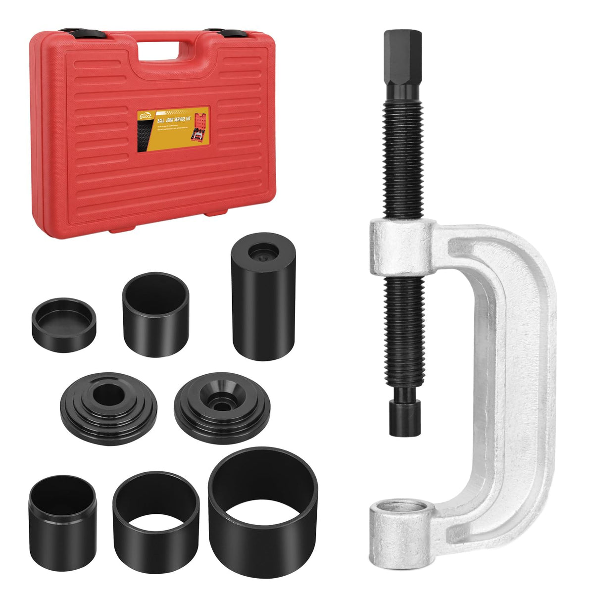 Ball Joint Press Kit with U-Joint and Brake Anchor Pin Tools C1235