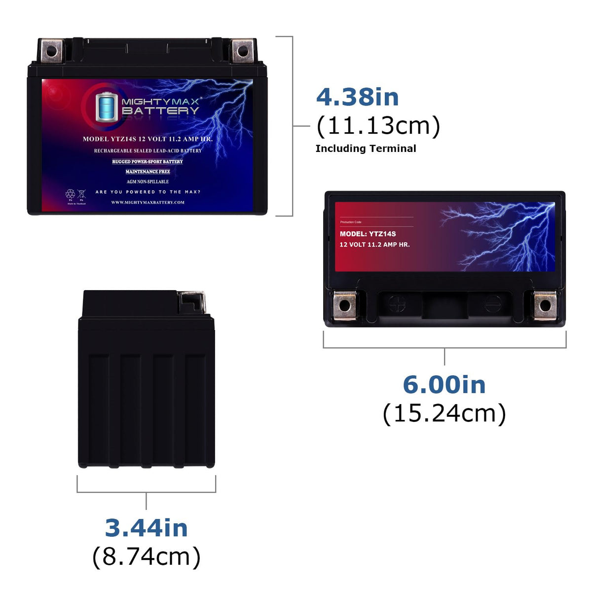 12V 11.2Ah Replacement Battery L881284