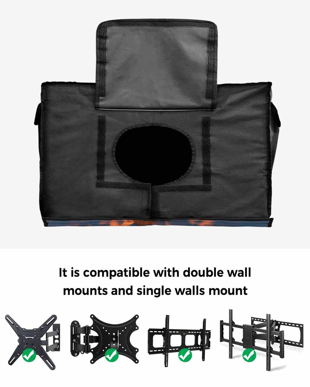 Waterproof Weatherproof Outdoor TV Cover for 30 to 32 Inch Flat Screen F832835