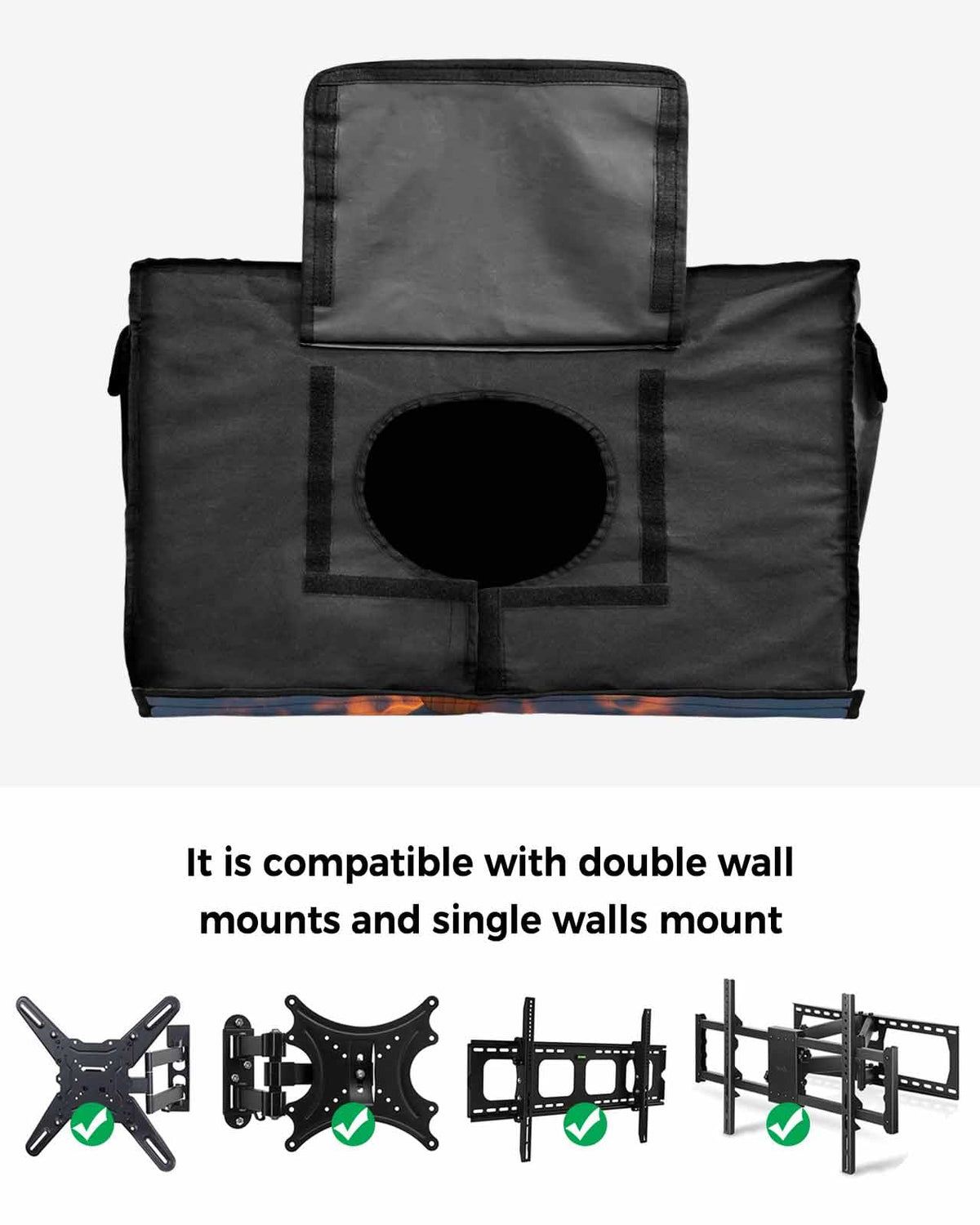 Waterproof Weatherproof Outdoor TV Cover for 30 to 32 Inch Flat Screen F832835