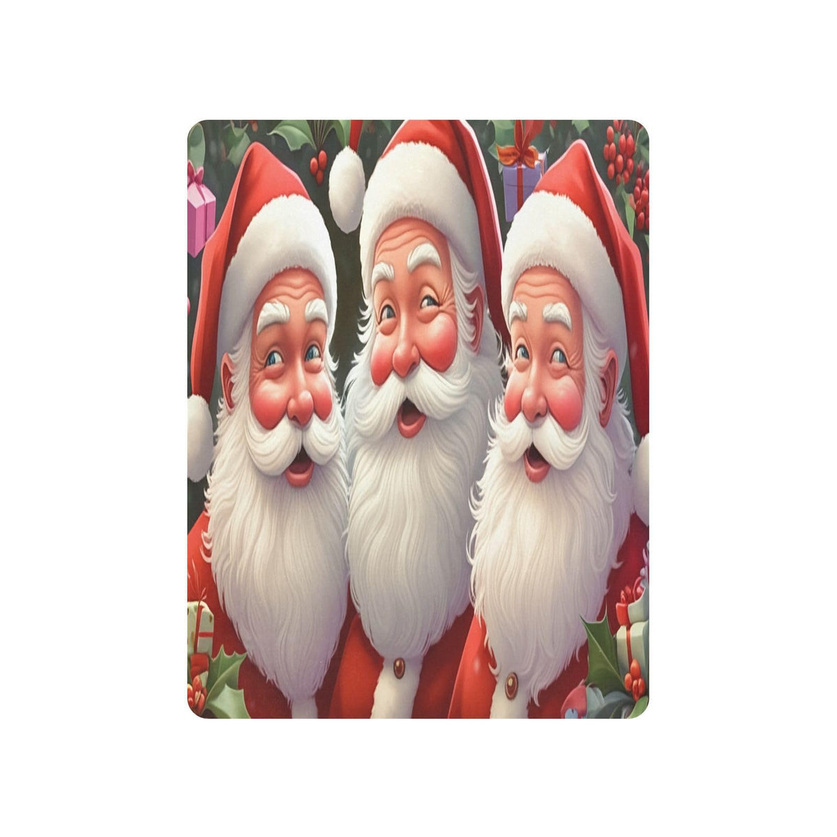 Santa Crib Sheet 52" x 28" F8553