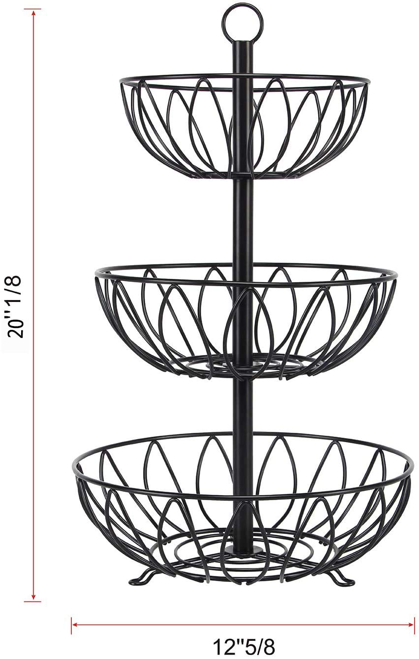 3 Tier Metal Fruit Basket X702