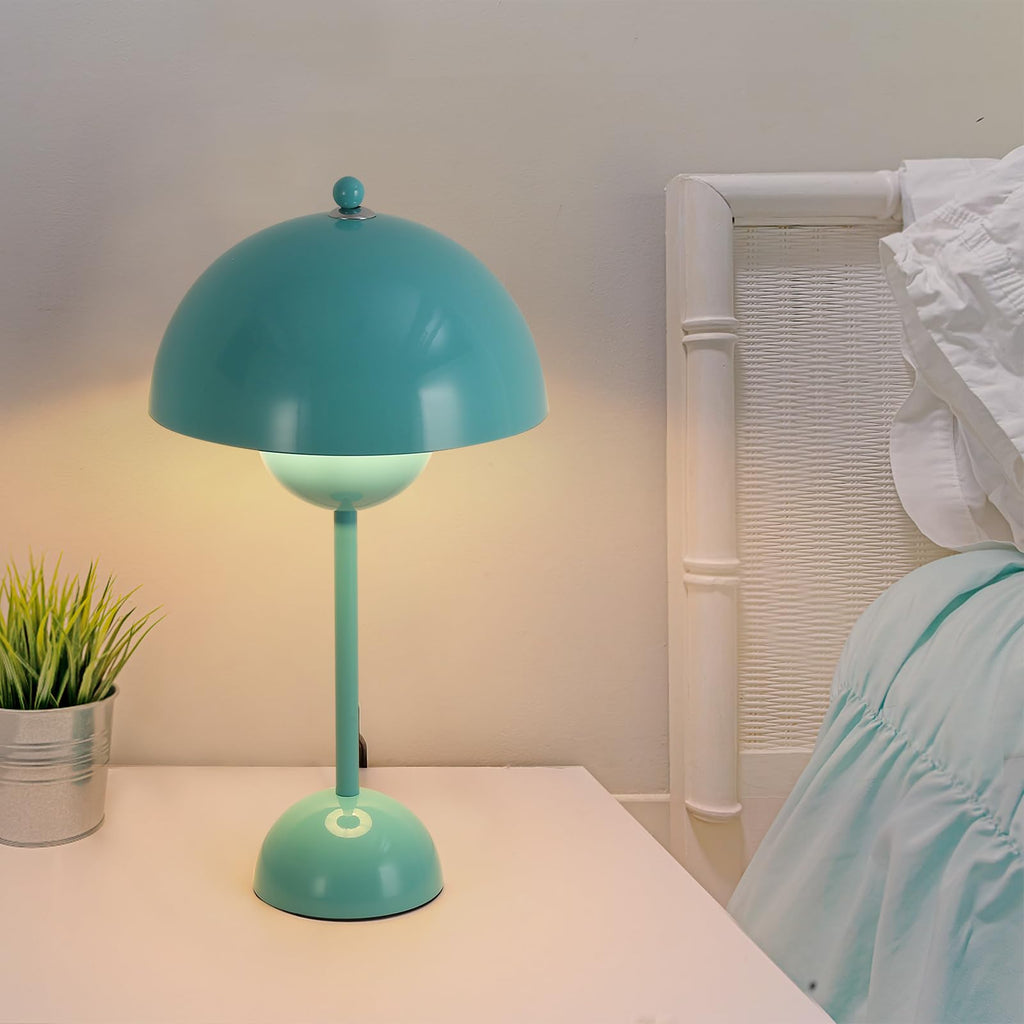 Mid-Century Modern Table Lamp Turquoise M842509