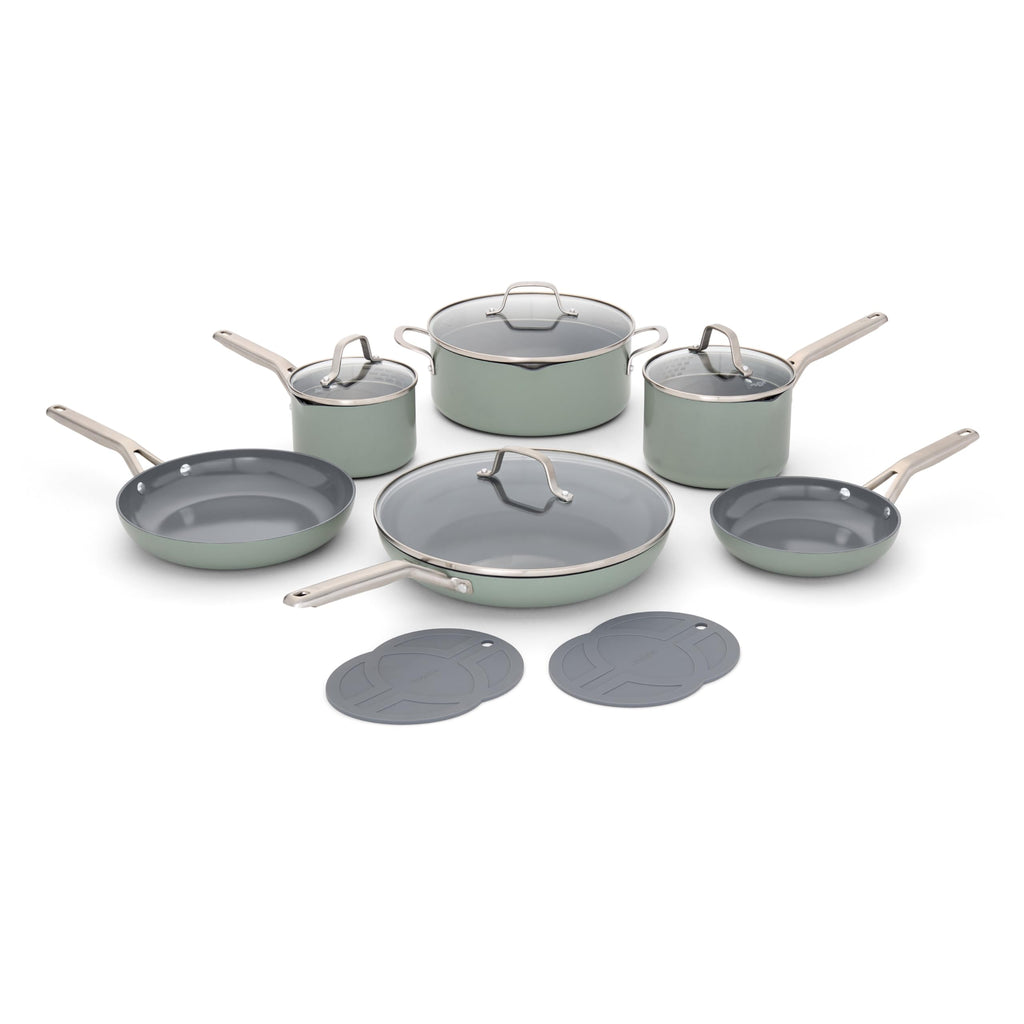Ceramic Nonstick 12-pc. Cookware Set G334