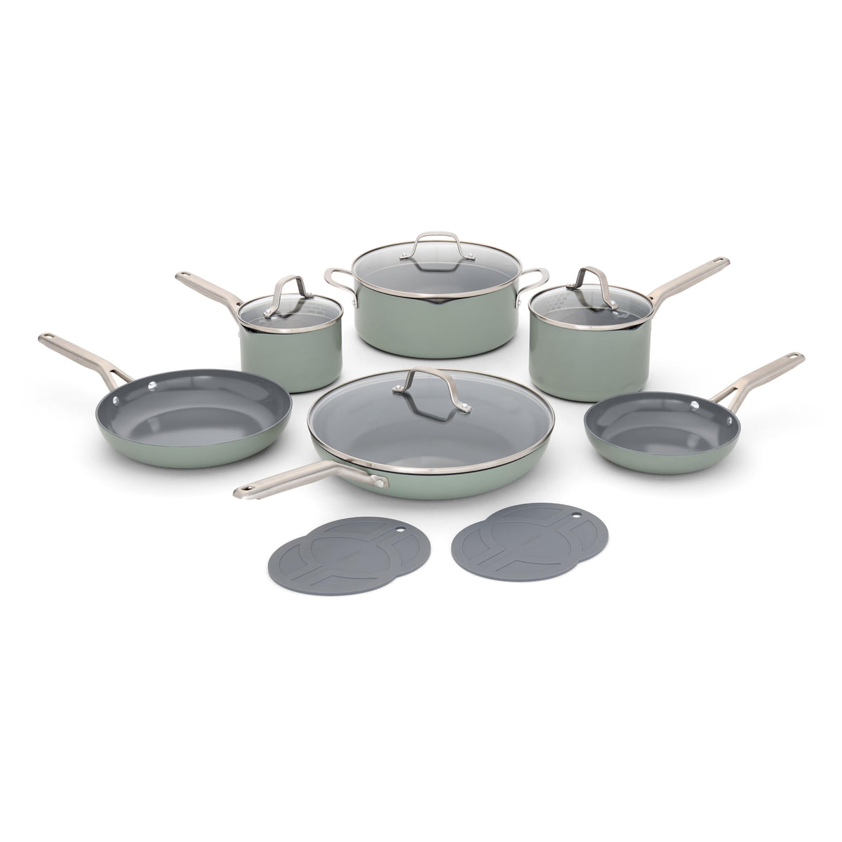 Ceramic Nonstick 12-pc. Cookware Set G334