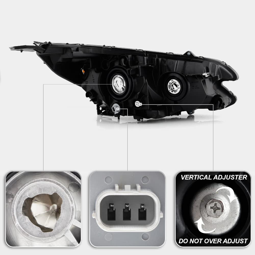 2015-2016 Honda CRV Factory Style Headlights Pair Set Left+Right K99534
