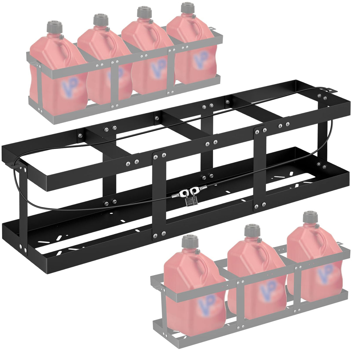 Adjustable 5 Gallon Fuel Jug Holder C47419