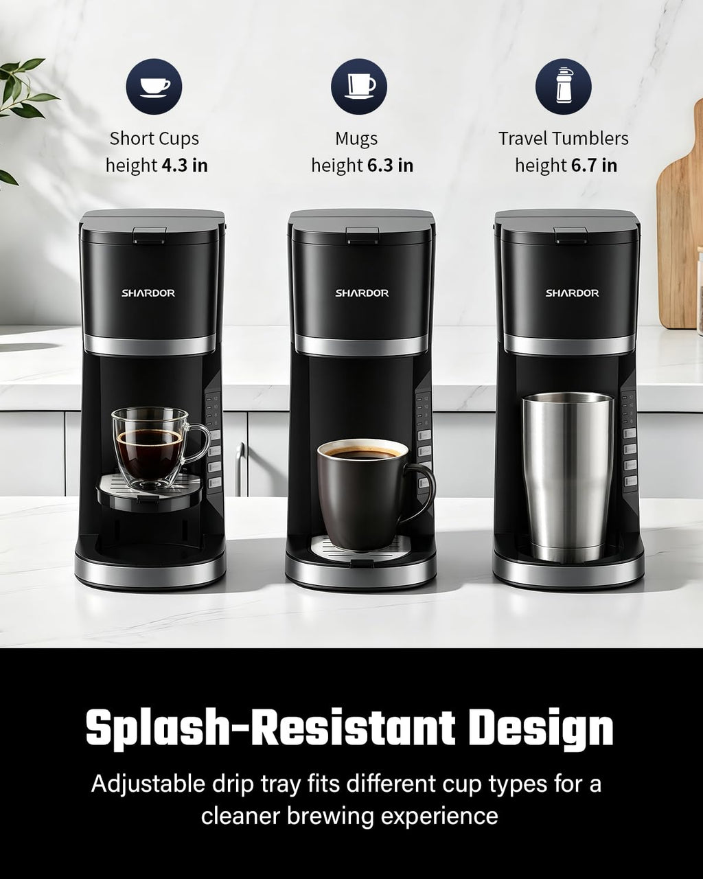 Mini Single Serve Coffee Maker E26001