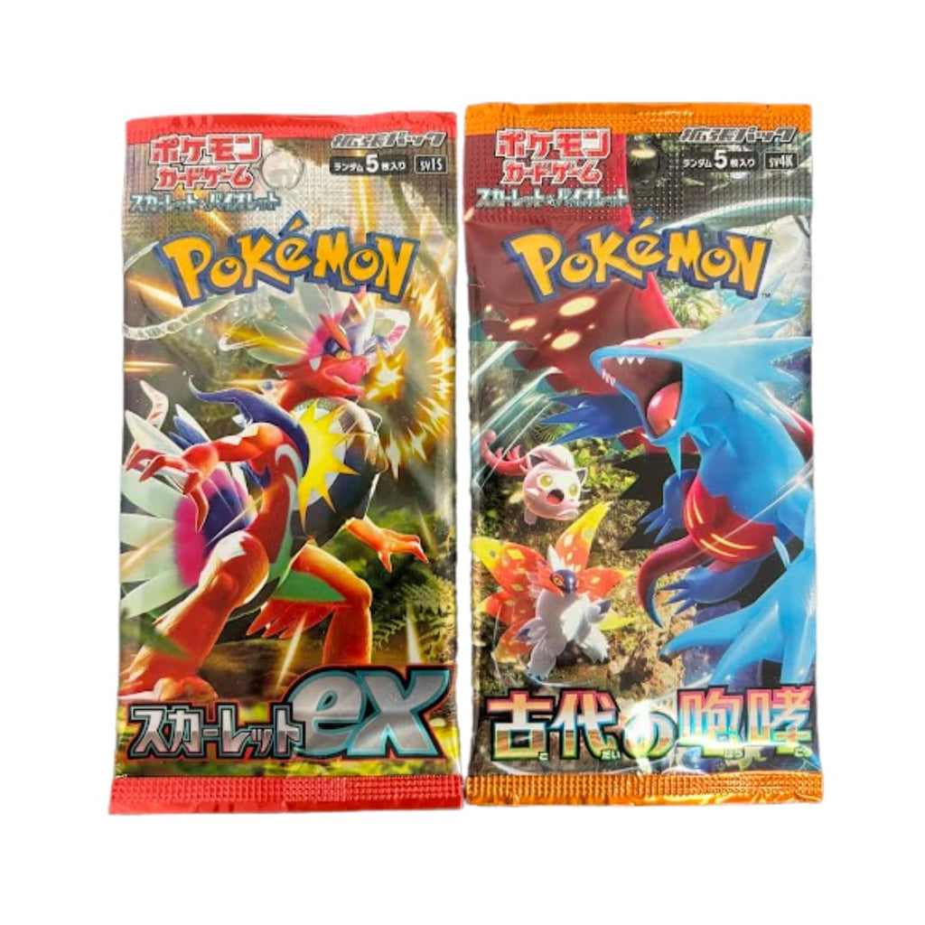Pokemon Japanese Booster Pack Lot of 4 G931831