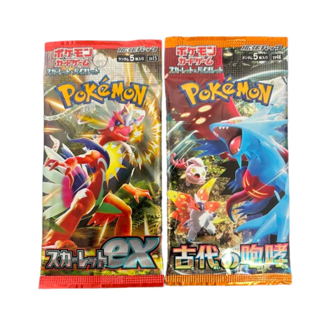 Pokemon Japanese Booster Pack Lot of 4 G931831
