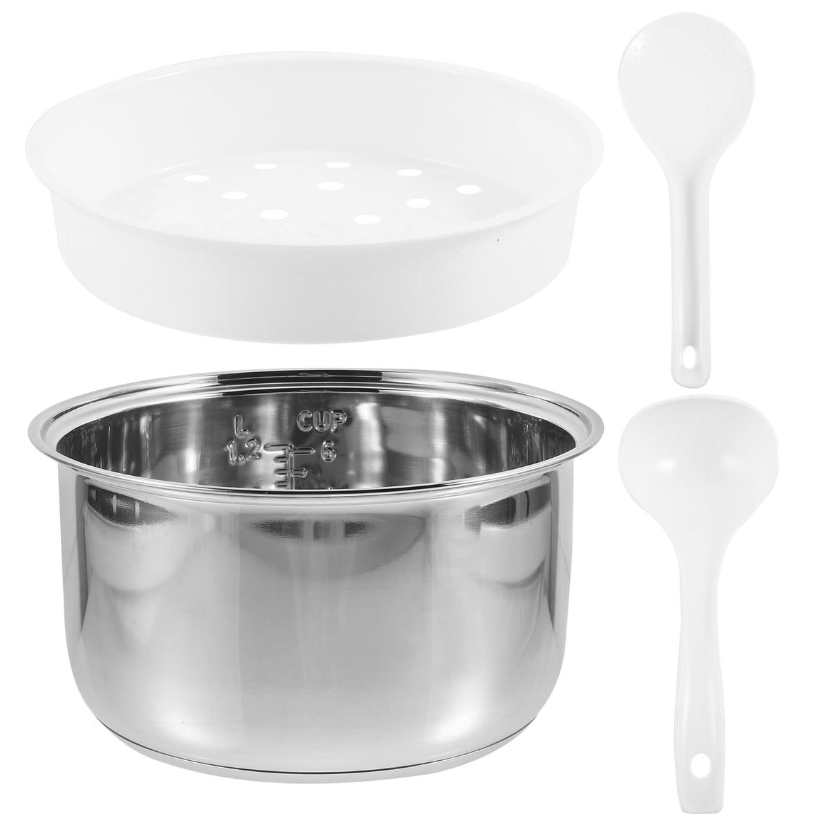 3L Stainless Steel Non Stick Rice Cooker Inner Pot C1760