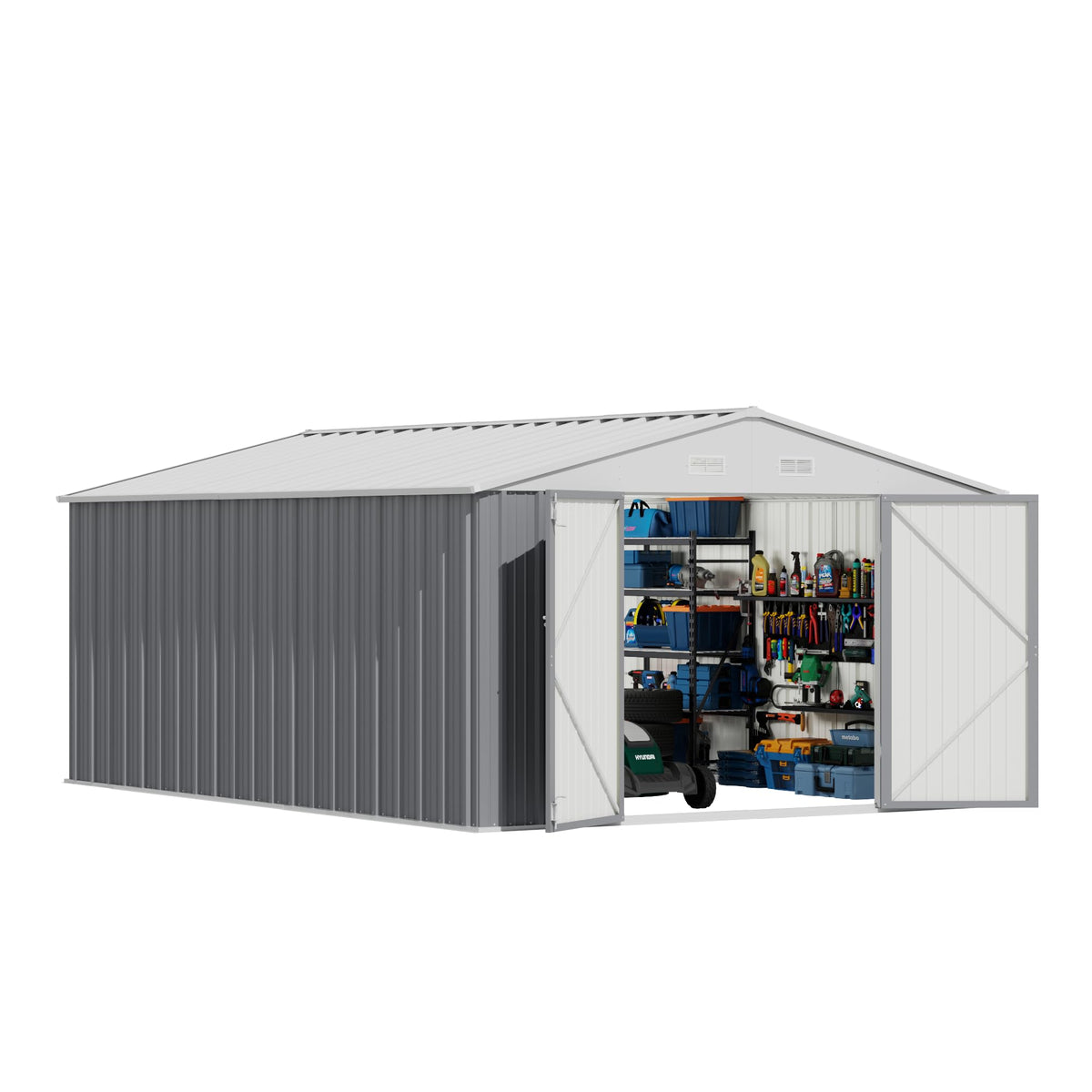 10x14 FT Outdoor Storage Shed F29959