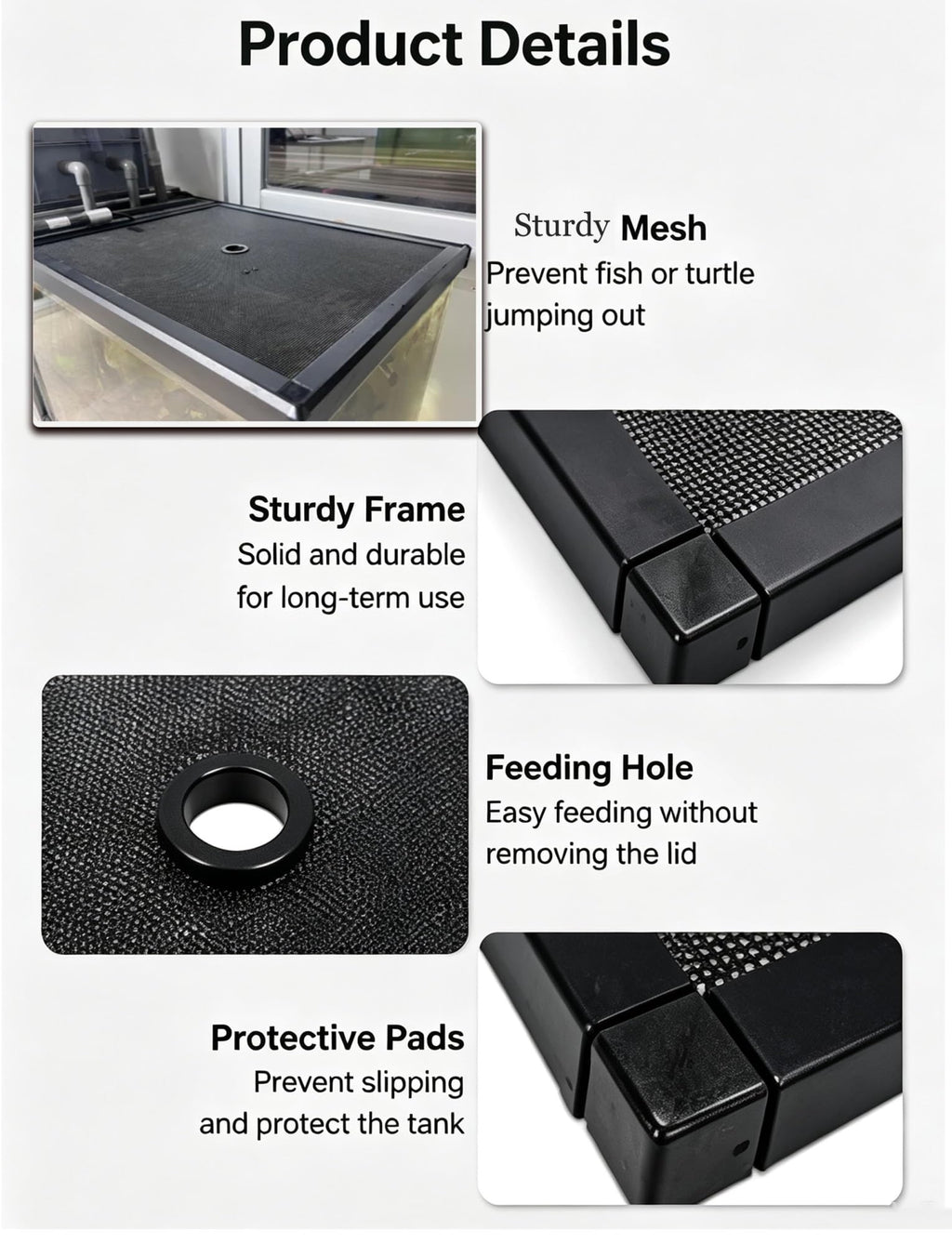 Aluminum Mesh Lid for Fish Tank N917