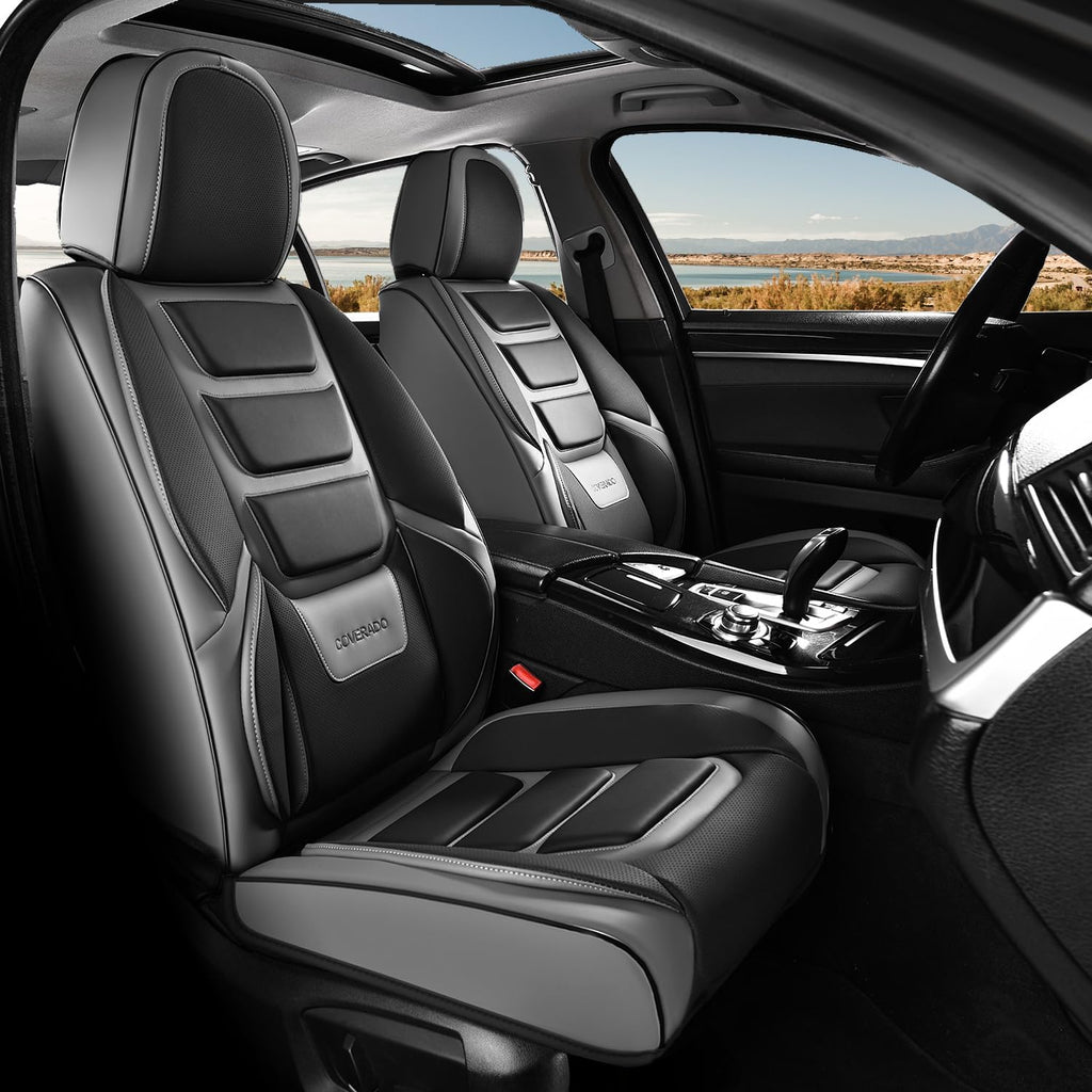Waterproof Leather Car Seat Covers Full Set Z4752