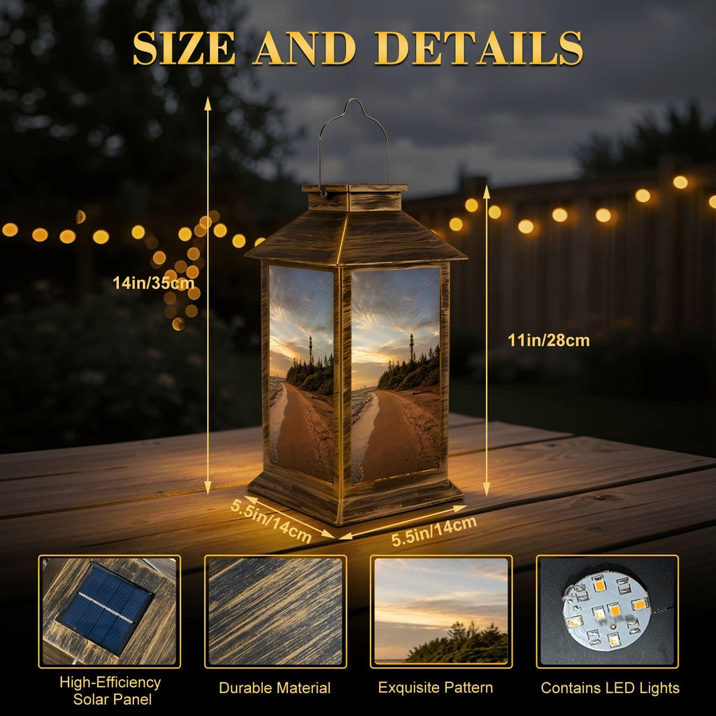 Waterproof LED Solar Lantern L5439