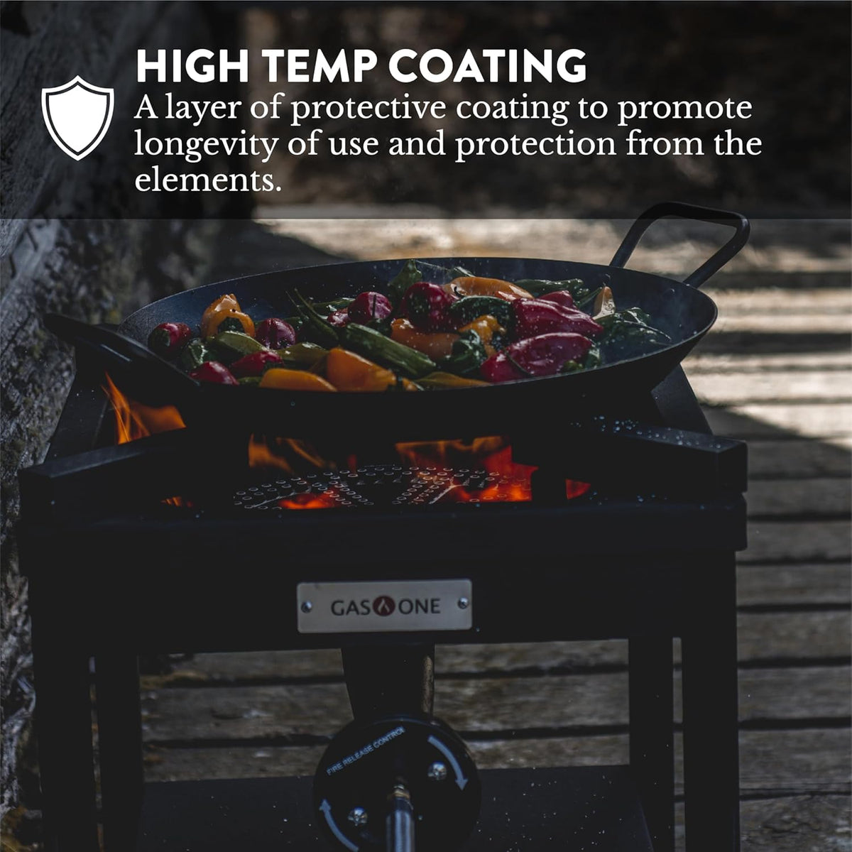 Propane Burner Cooker Outdoor Gas Stove with Regulator Hose X17849