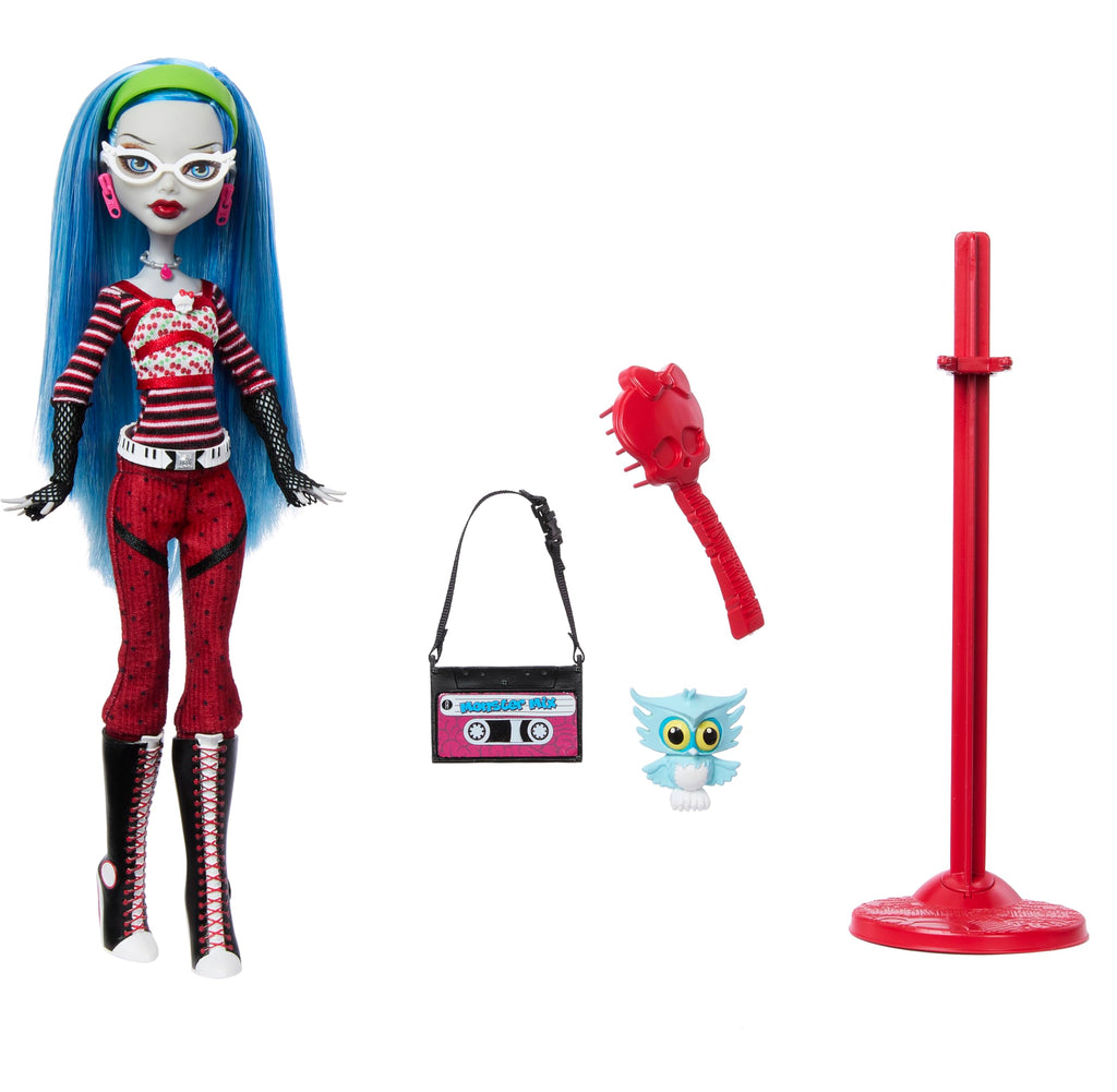 Collectible Doll with Doll Stand, Diary & Pet Owl J890