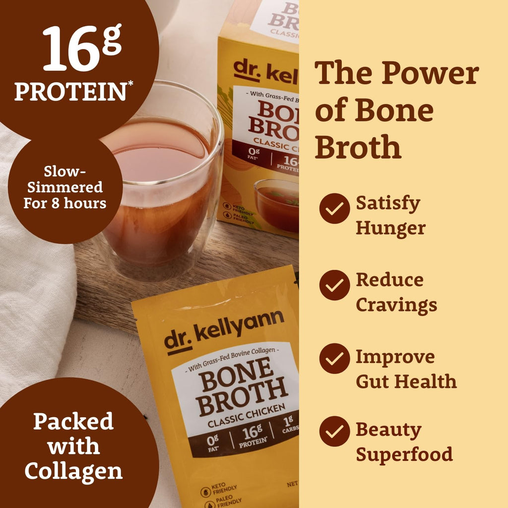 Bone Broth Packets Variety Pack 3 Boxes 21 Servings L723783
