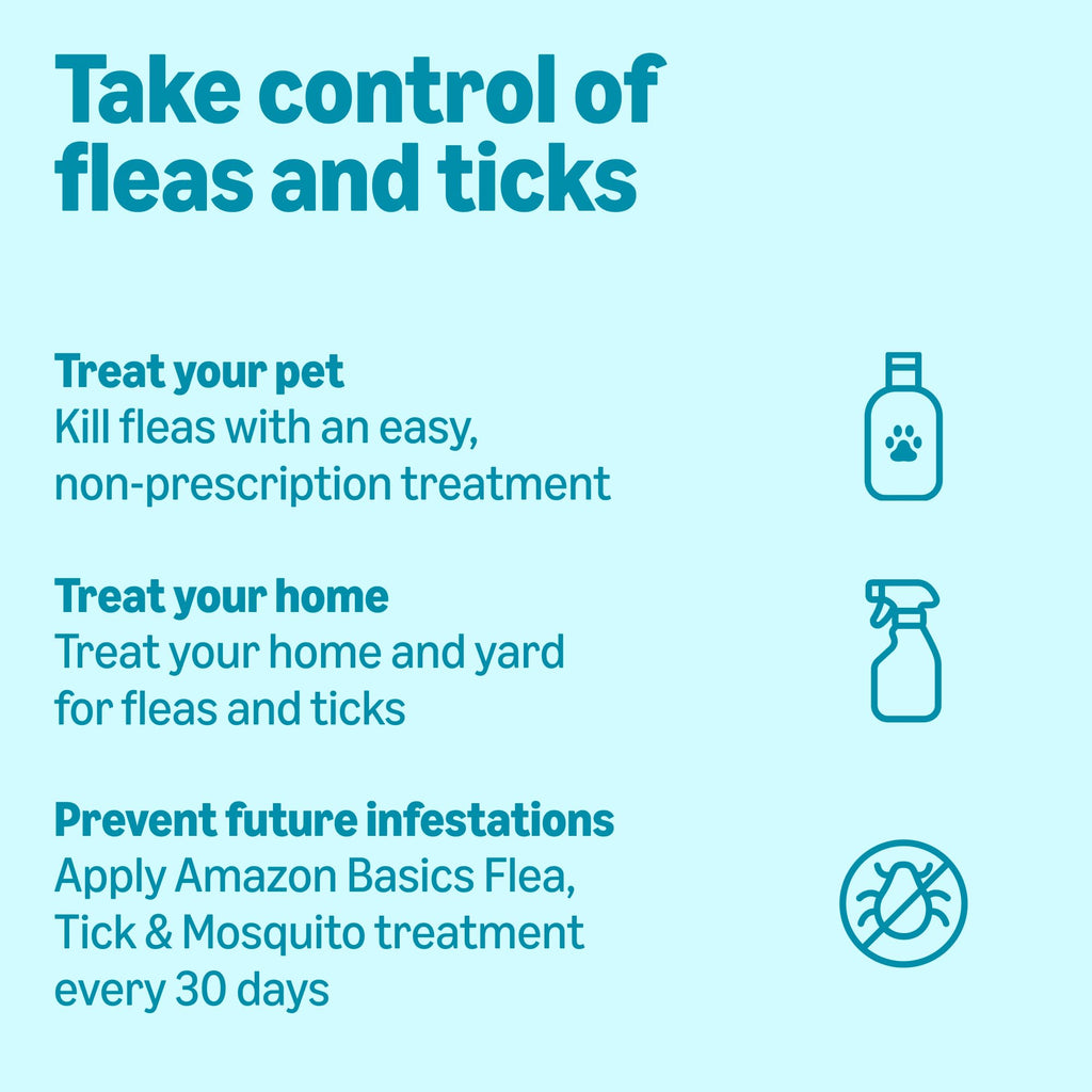 Flea, Tick & Mosquito Topical Treatment for X-Large Dogs, 6 Count K989