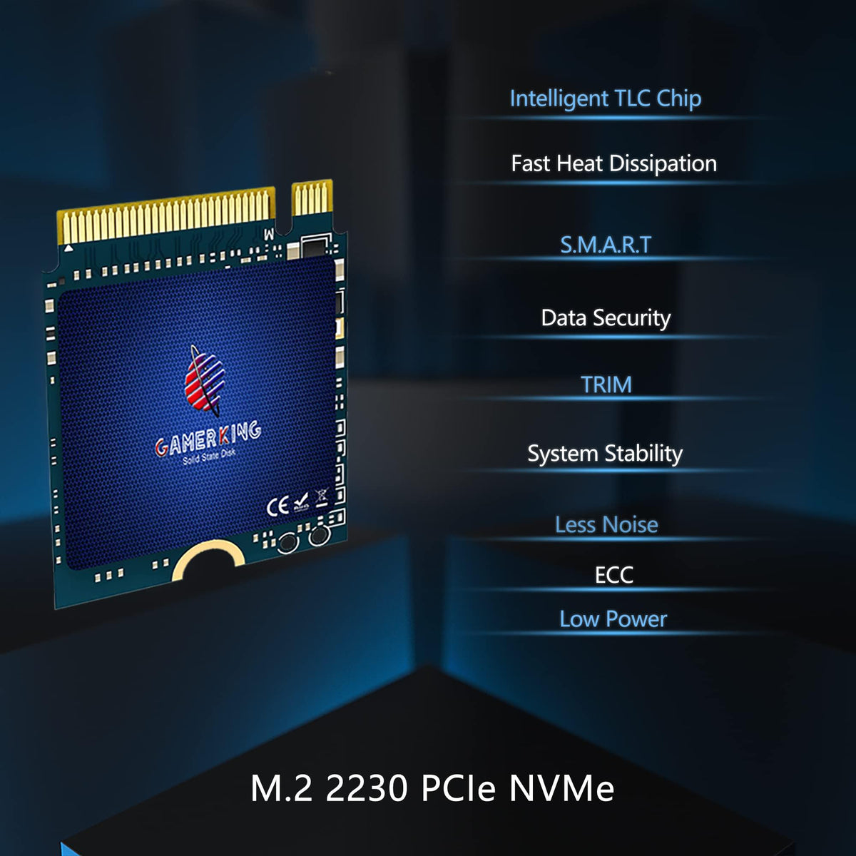 128GB M.2 2230 NVMe PCIe Gen 3.0X4 Internal SSD R4413