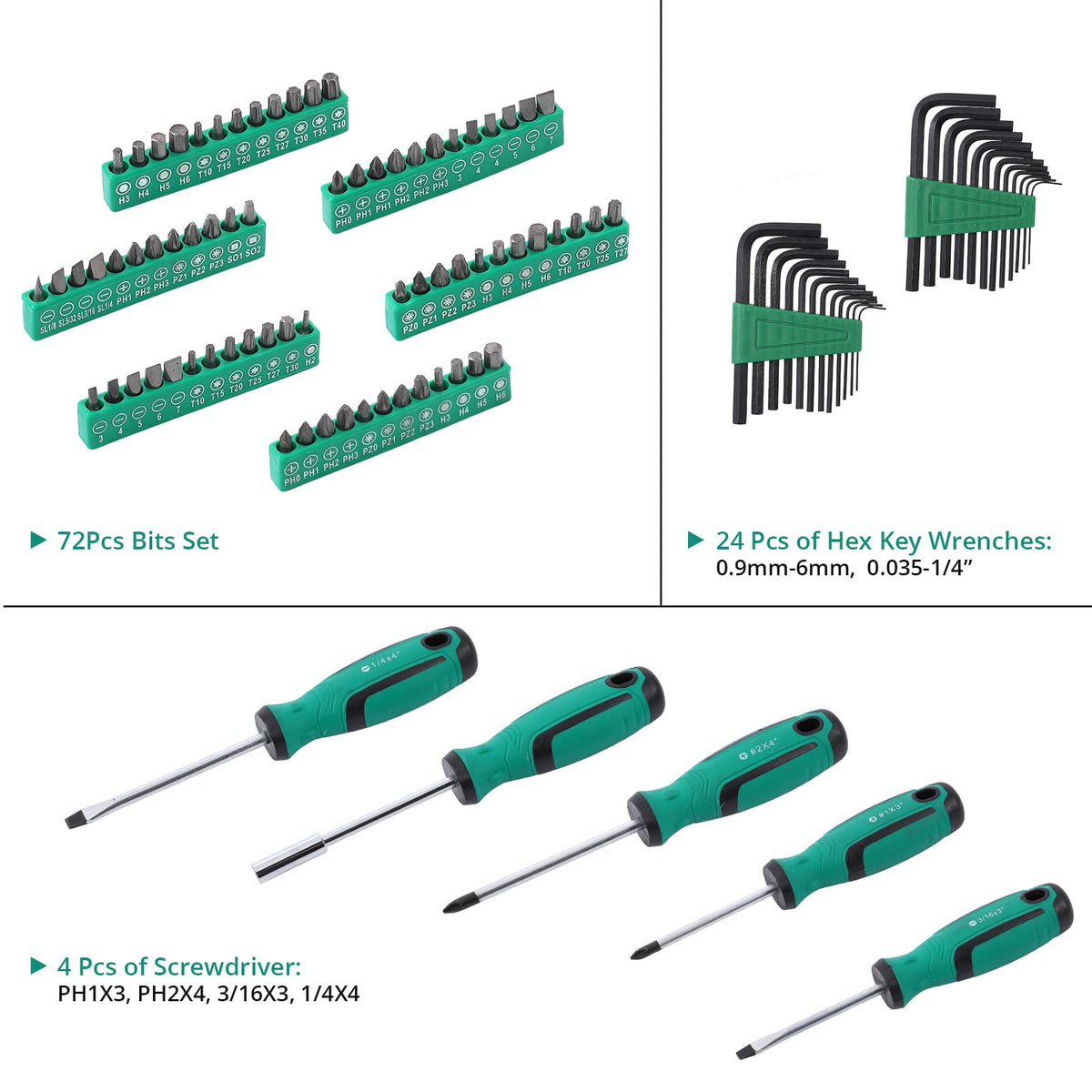 213 Piece SAE and Metric Mechanic Tool Set with Storage Case I699058