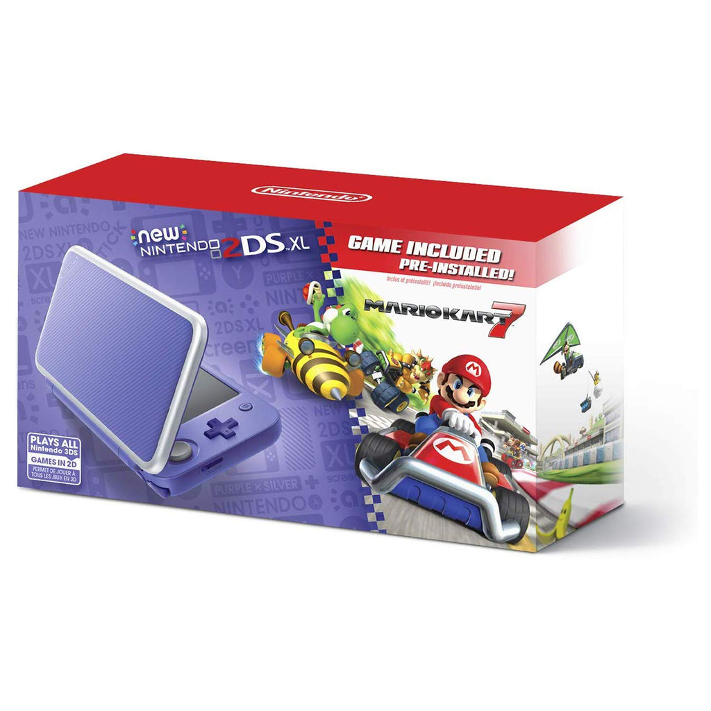 Purple Silver Nintendo 2DS XL J510368