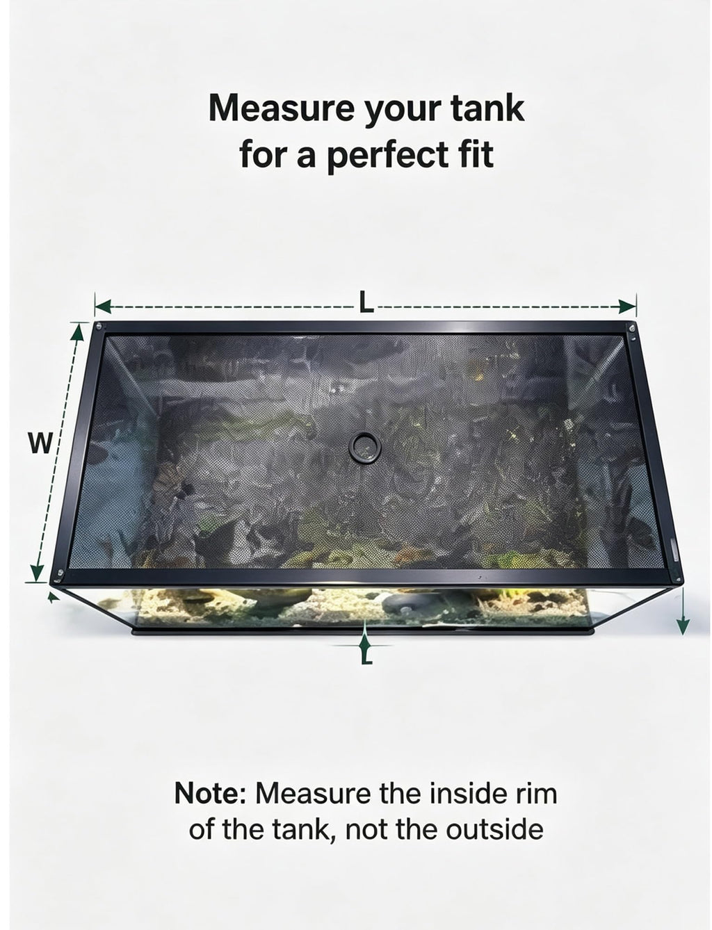 Aluminum Mesh Lid for Fish Tank N917