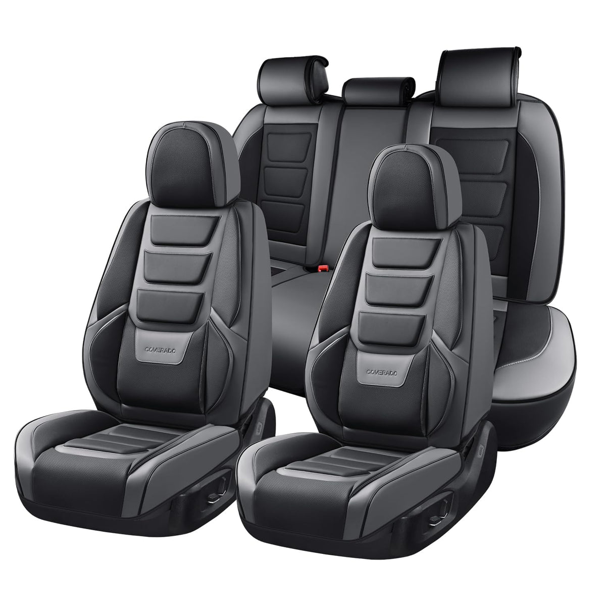 Waterproof Leather Car Seat Covers Full Set Z4752