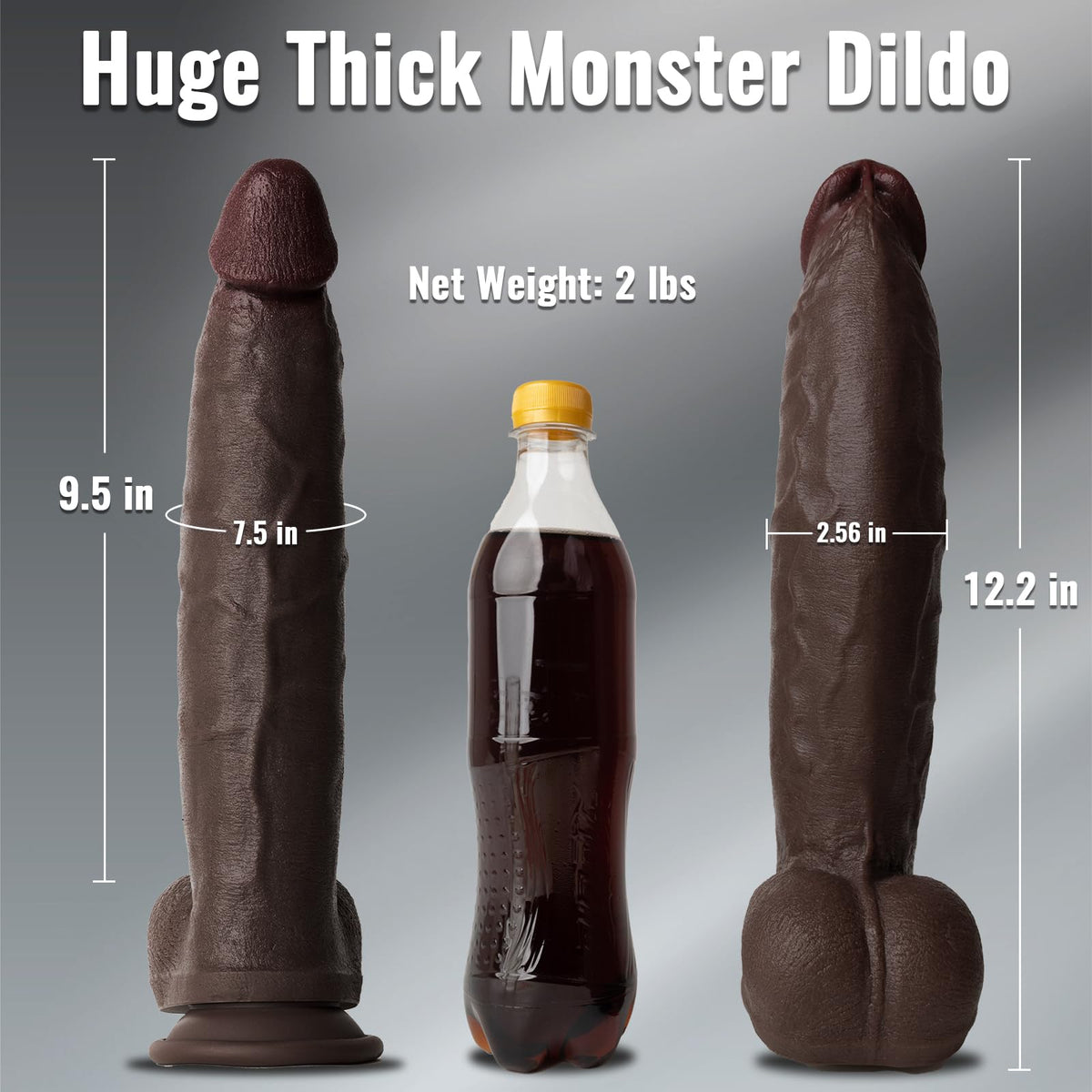 12" Thick Dildo & 8" Dildo U923271