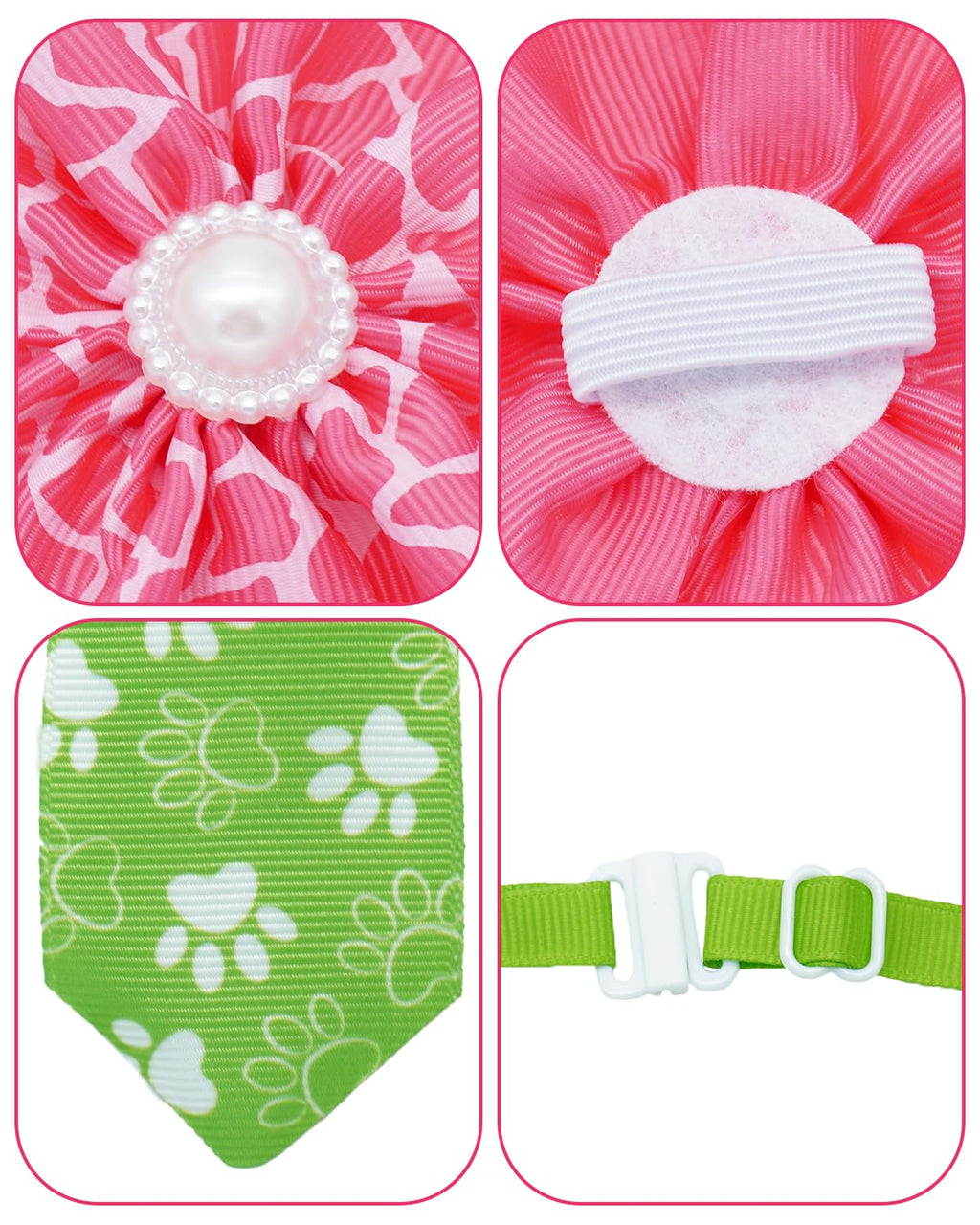 100 Pack Small Dog Bows and Ties W62633