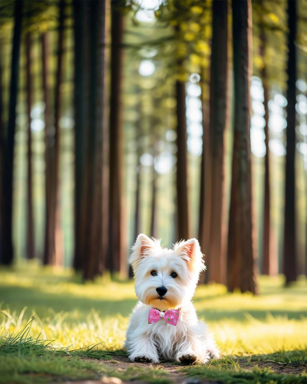 100 Pack Small Dog Bows and Ties W62633