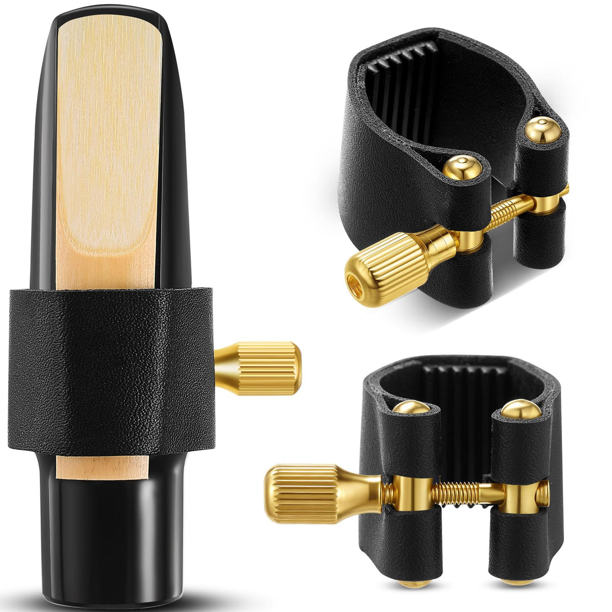 2 Pcs Alto Sax Ligature V8633
