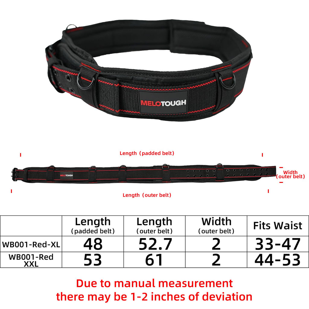 Padded Tool Belt with D Ring L330943