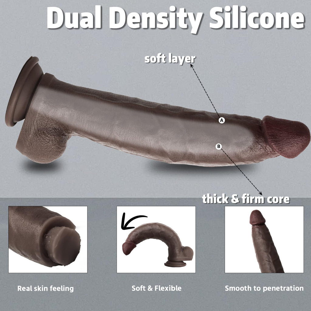 12" Thick Dildo & 8" Dildo U923271