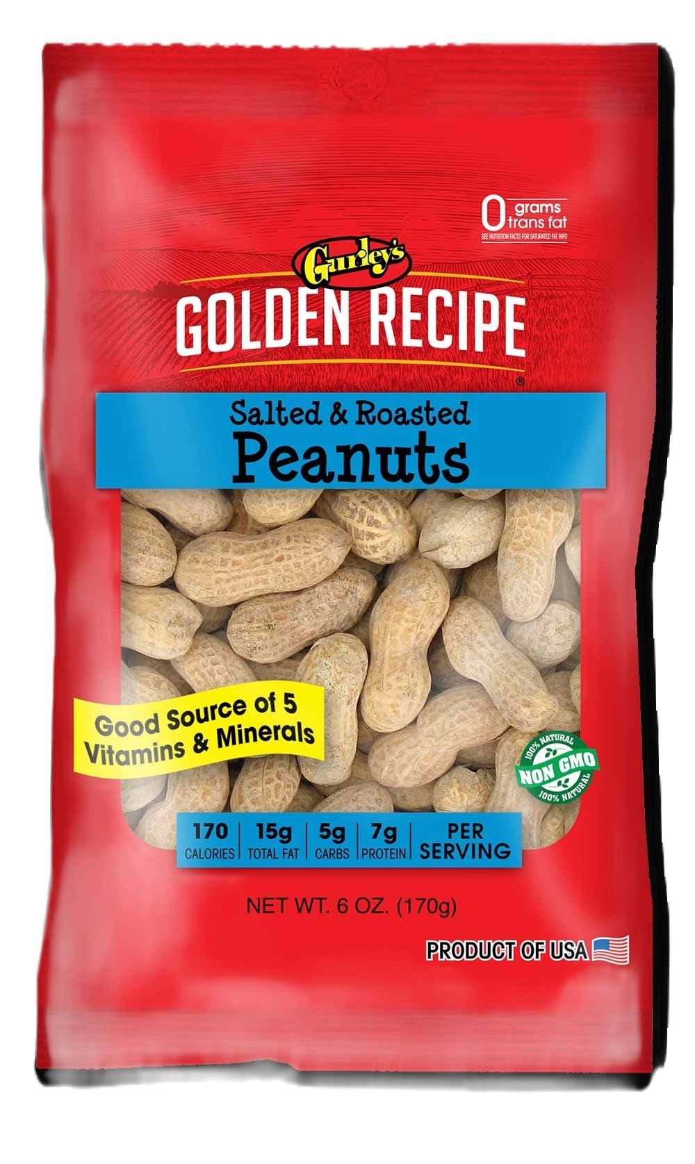 Roasted & Salted Peanuts in Shell 6 oz (12-Pack) E35366