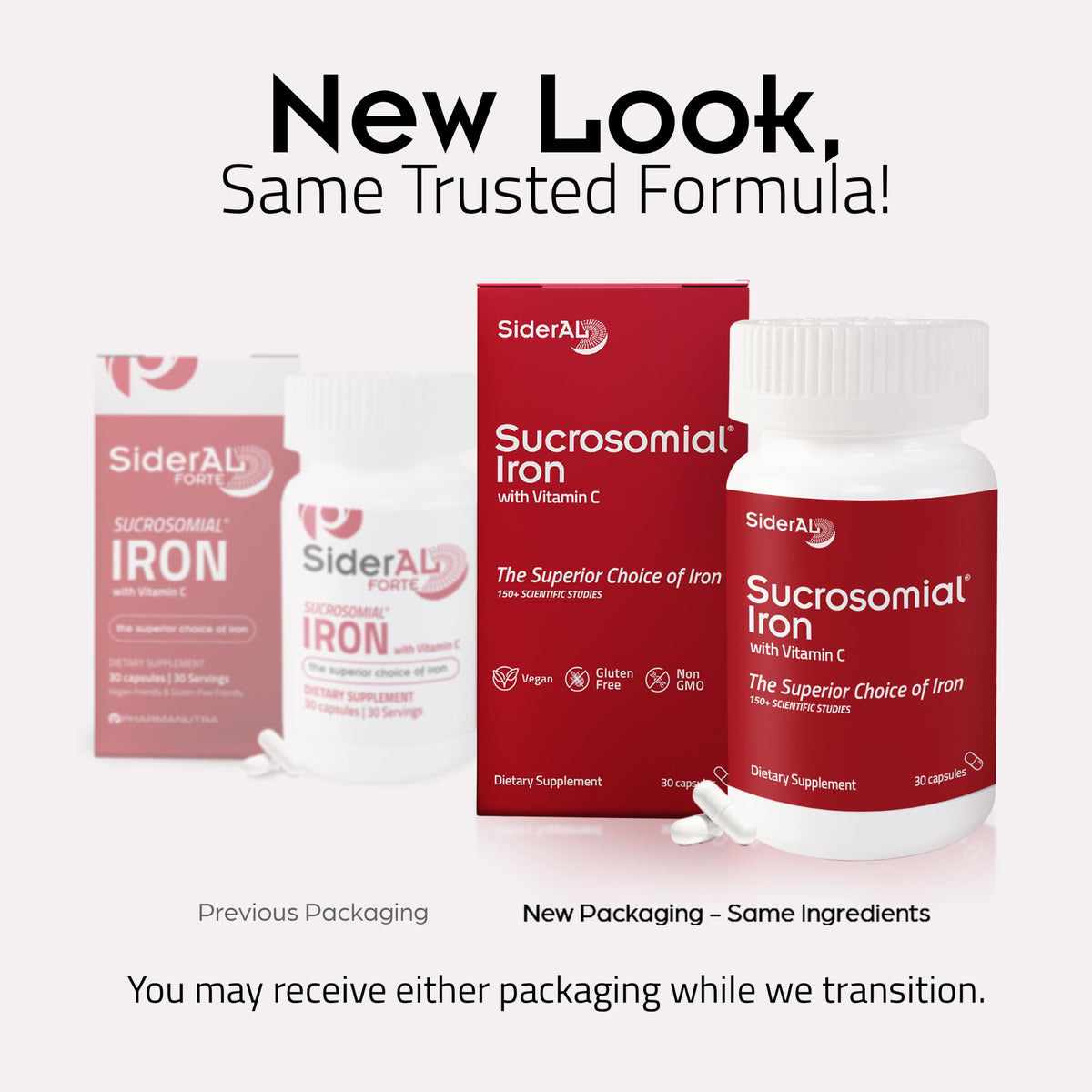 Iron Supplement with Vitamin C, 30ct D1009