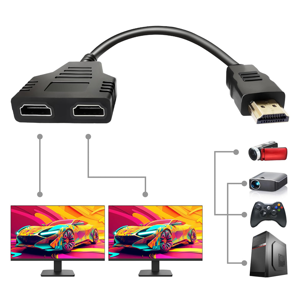 HDMI Splitter 1 in 2 Out A754