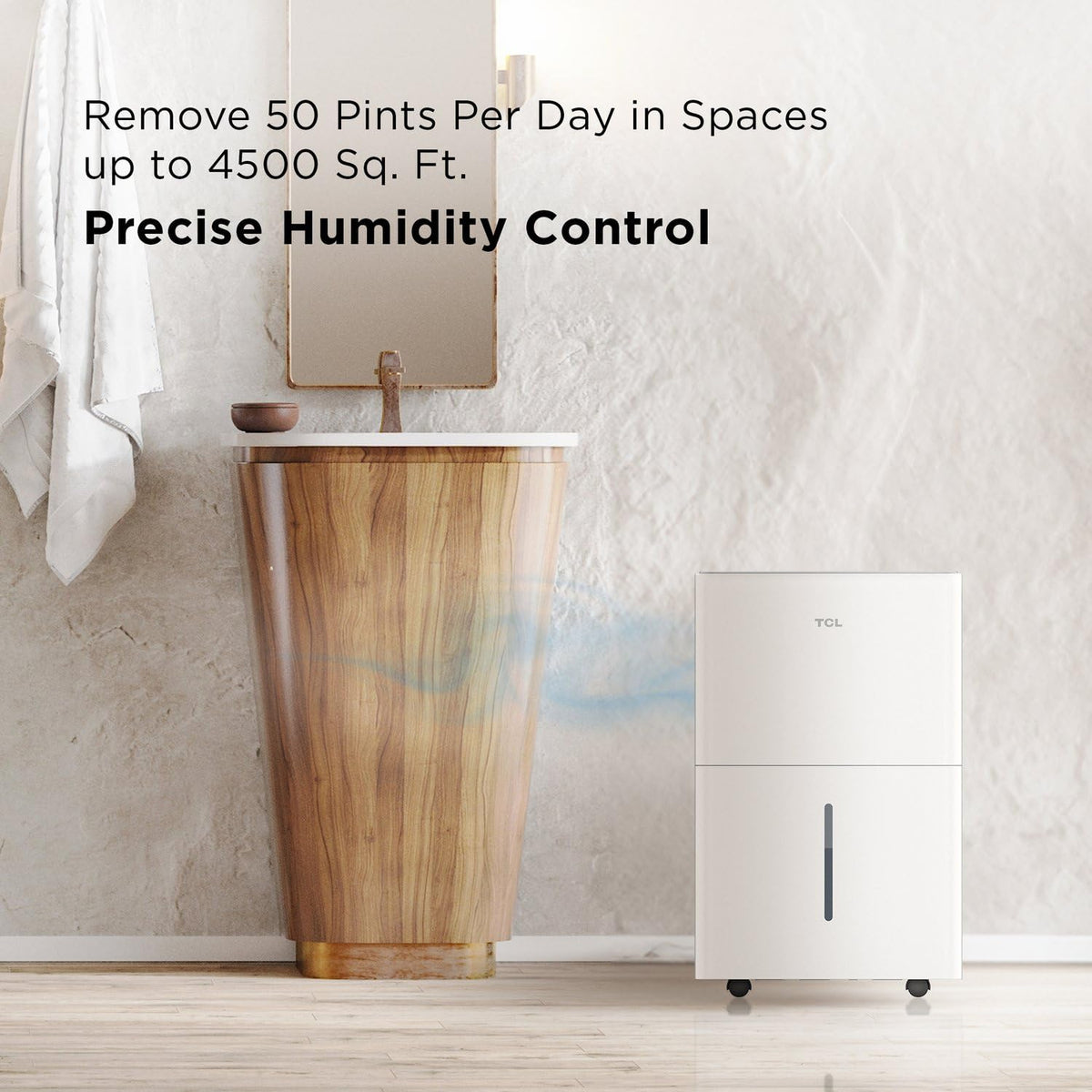 50-Pint Smart Dehumidifier with Wi-Fi J976800