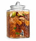 5 Gallon Glass Beverage Dispenser with Spigot Q764